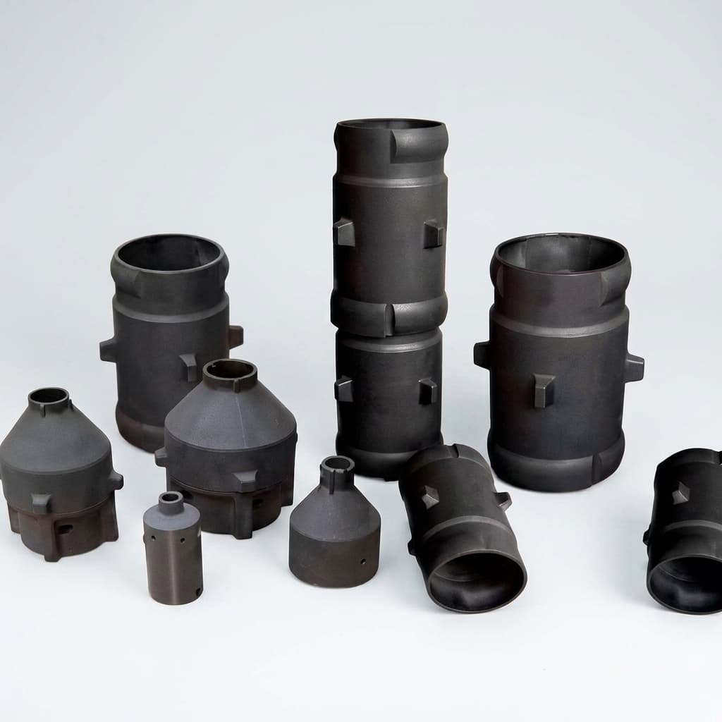 Dense CVD SiC coated graphite component 3