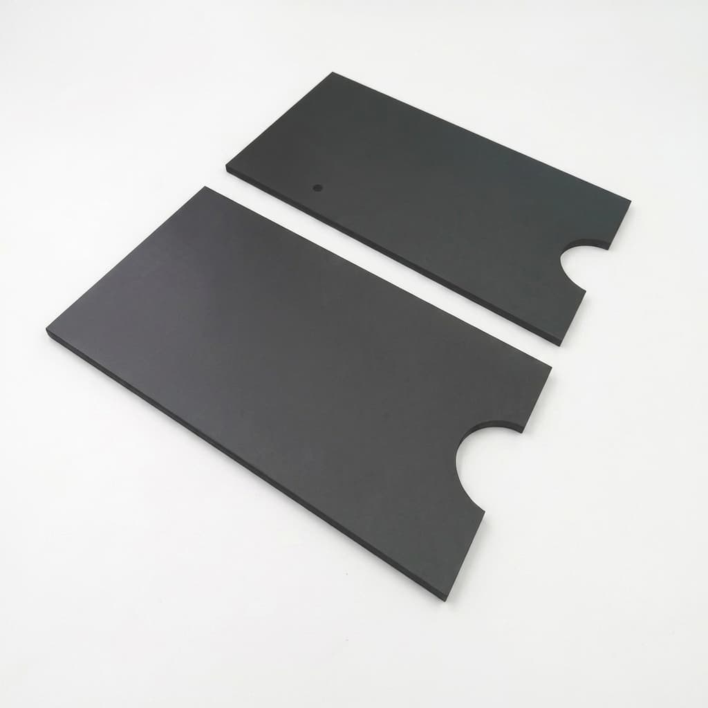 Precision CNC machined graphite component