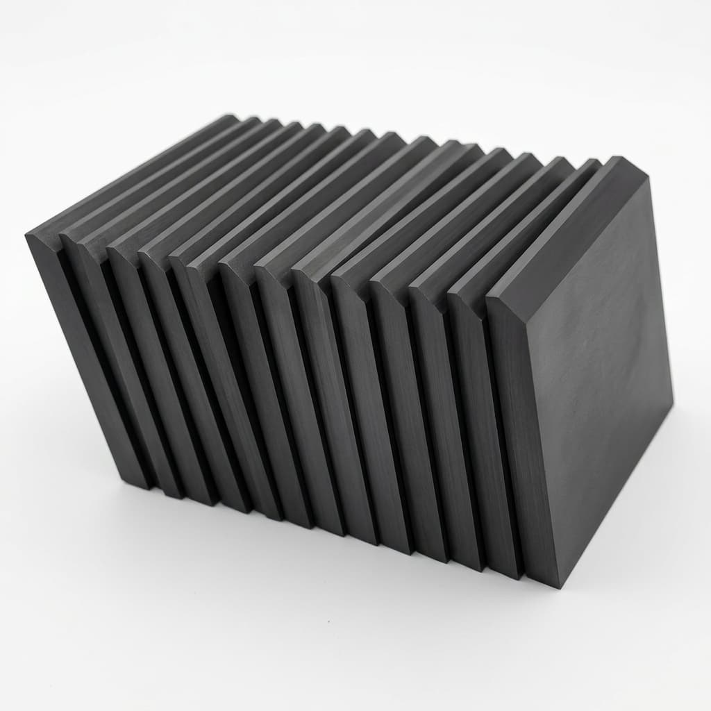 Precision graphite vane for dry rotary vacuum pump 5