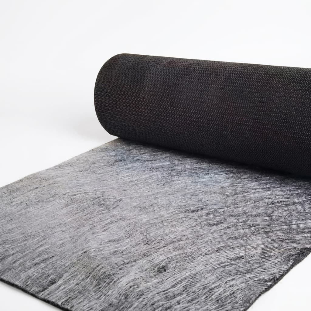 Machined rigid carbon felt insulation cylinder 1