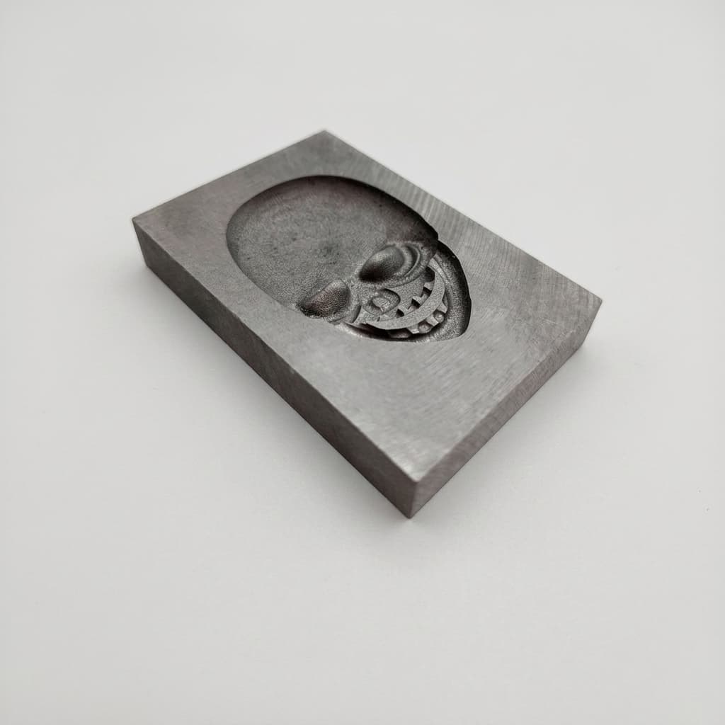 Custom machined graphite mold and OEM component 2
