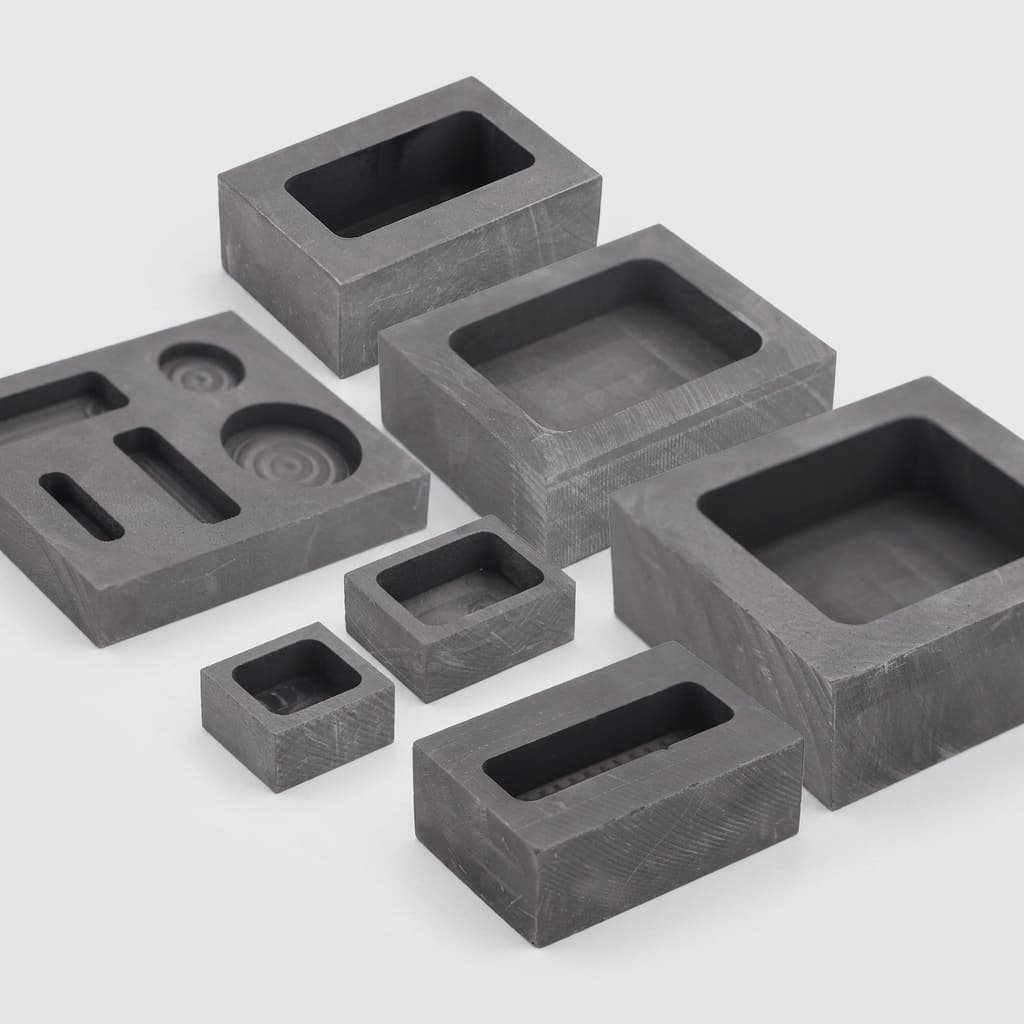 Custom machined graphite mold and OEM component 3